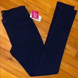 Navy Blue jegging style pants from Love Culture